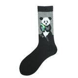 Animal Panda Socks | Black