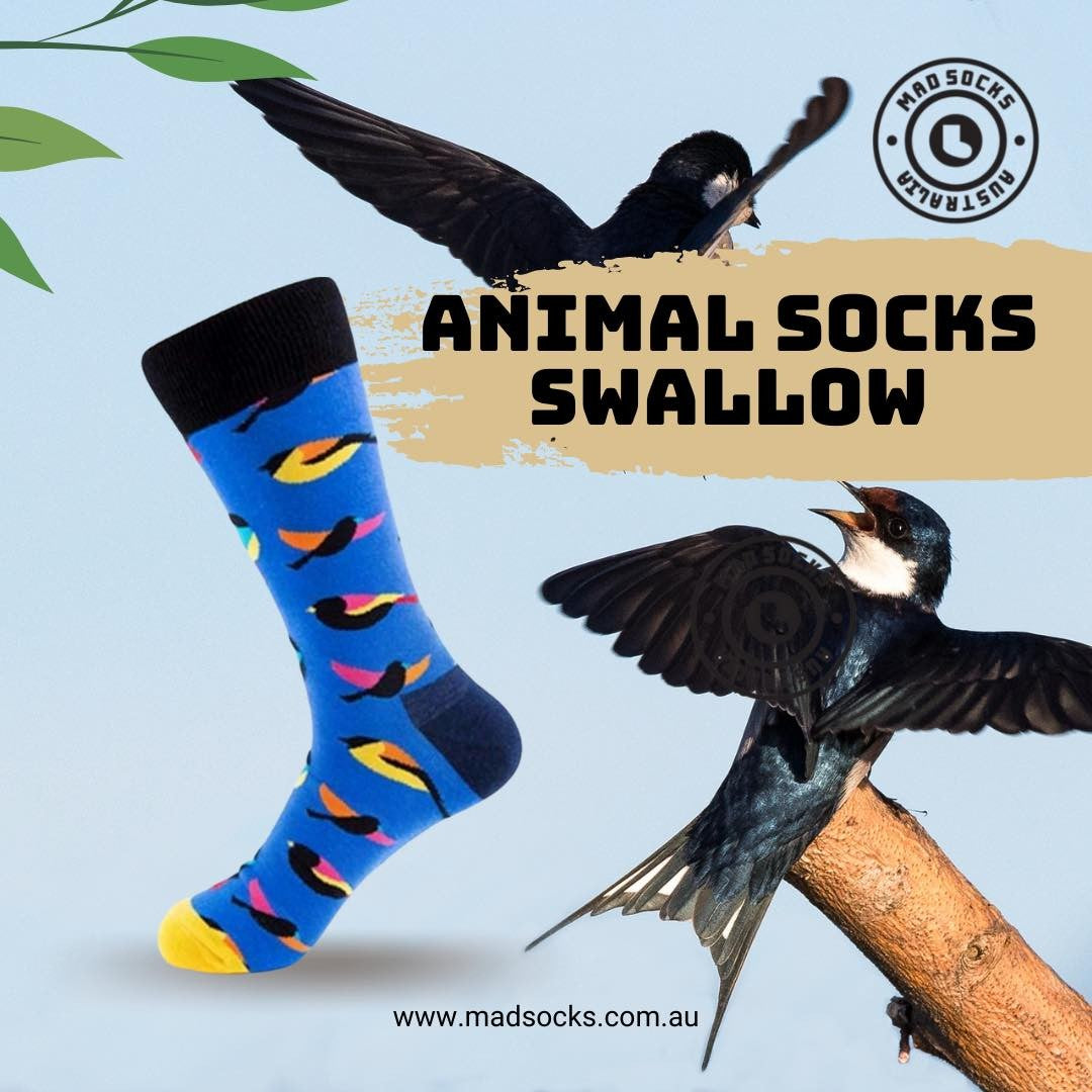 Animal Socks Swallow