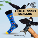 Animal Socks Swallow