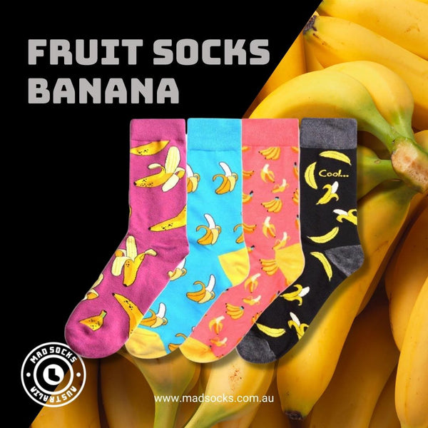 Fruit Socks Banana<b