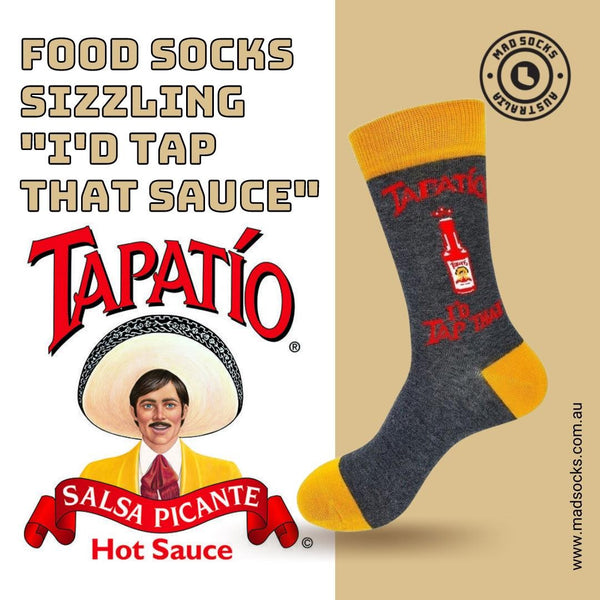 Food Socks Sizzling