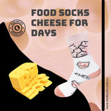 Food Socks Cheese Fo