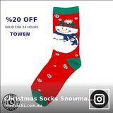 😍 Christmas Socks Snowman |...