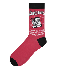 Christmas Spirit Santa Socks