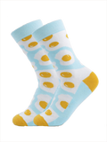 Food Socks Sunny-Side-Up Eggs