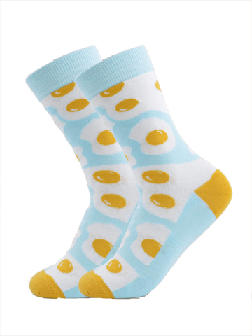 Food Socks Sunny-Side-Up Eggs