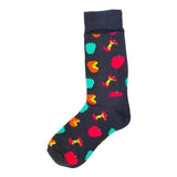 Fruit Socks Apple Core