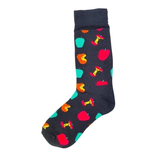 Fruit Socks Apple Core - Mad Socks Australia