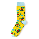 Fruit Socks Avocados | Yellow