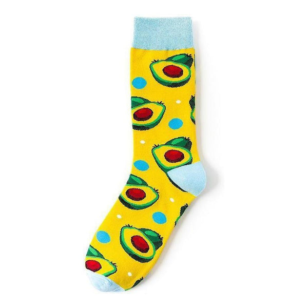 Fruit Socks Avocados - Mad Socks Australia