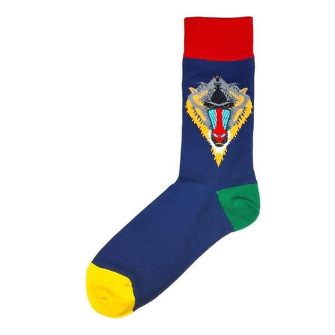 Animal Socks Baboon
