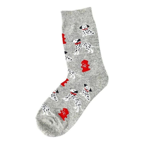 Animal Socks Dalmatian Cotton - Mad Socks Australia