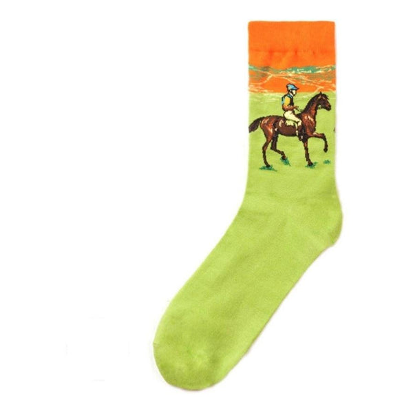 Art Socks Jockeys by Degas - Mad Socks Australia
