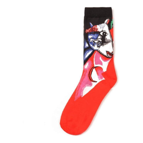 Art Socks I am the Village