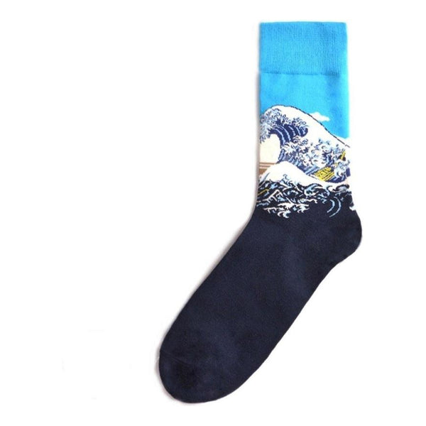 Art Socks The Great Wave of Kanagawa - Mad Socks Australia