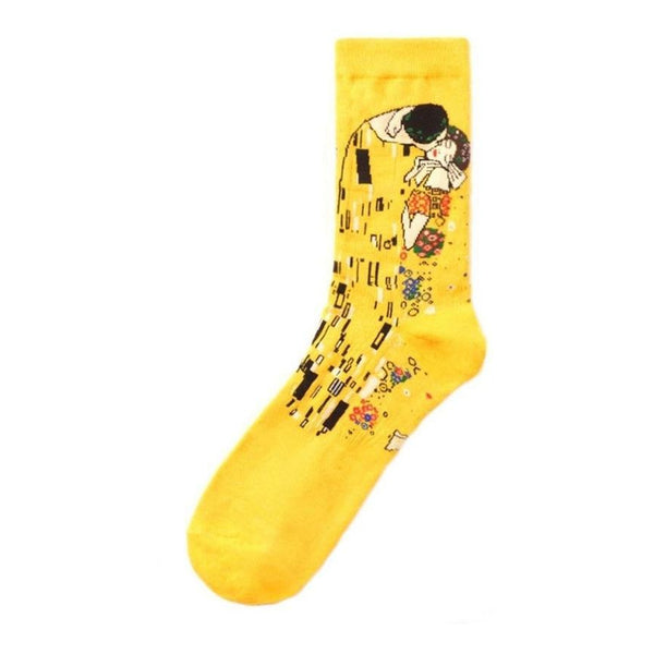 Art Socks The Kiss - Mad Socks Australia