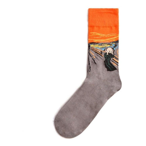 Art Socks The Scream
