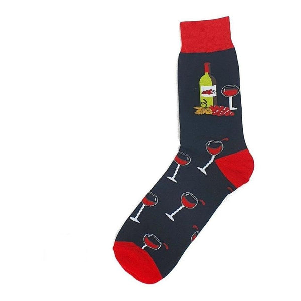 Beverage Socks Red Wine - Mad Socks Australia