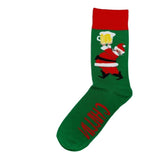 Christmas Socks Santa Chillin