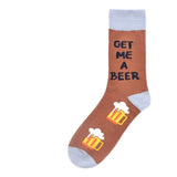 Beverage Socks Get Me A Beer