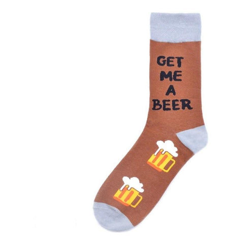 Beverage Socks Get Me A Beer