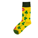 Floral Socks Shamrock