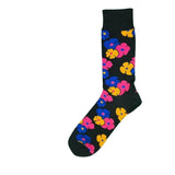 Floral Socks Three Flowers