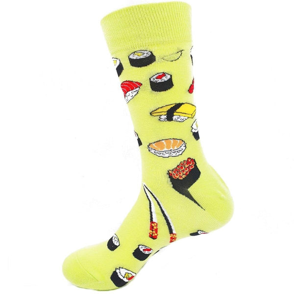 Food Socks Sushi | Green - Mad Socks Australia