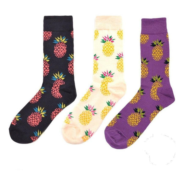 Fruit Socks Pineapple - Mad Socks Australia