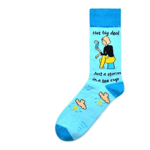 Meme Socks Just A Storm In A Tea Cup