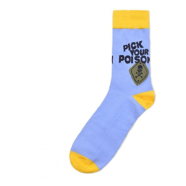 Meme Socks Pick Your Poison - Mad Socks Australia