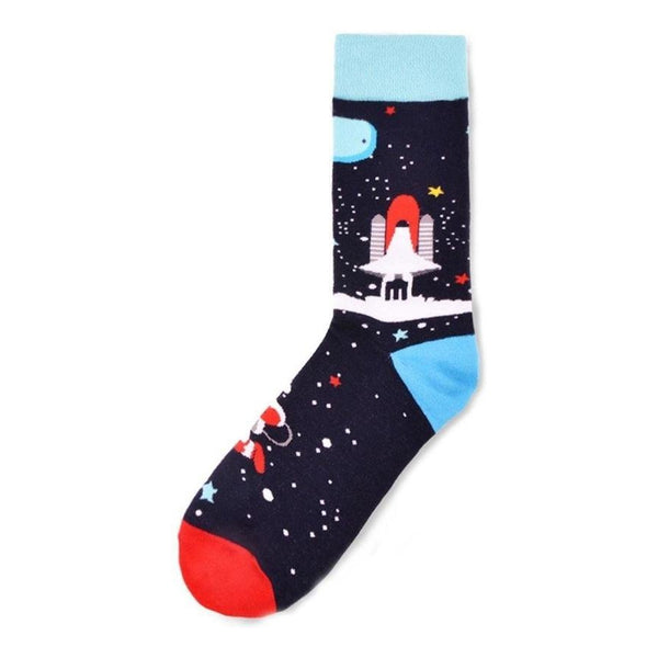 Space Shuttle & Astronaut Socks - Mad Socks Australia