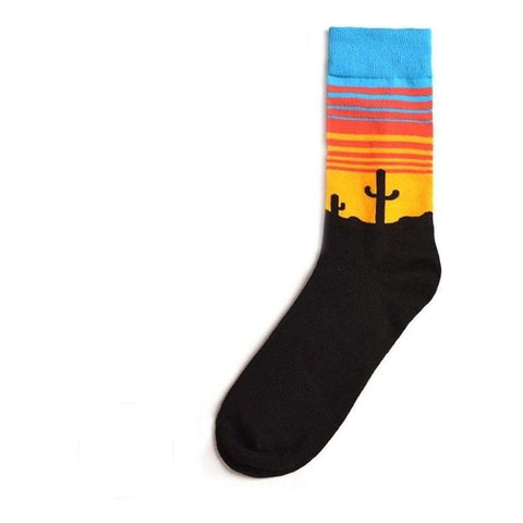 Plant Socks Sunset Cactus