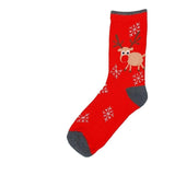 Christmas Socks Reindeer