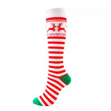 Reindeer Cheer Knee High Socks