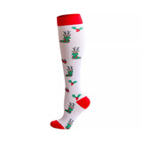 Reindeer In A Stocking Knee High Socks