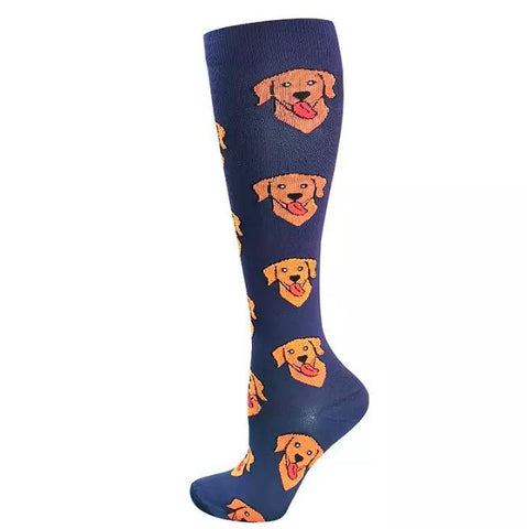 Golden Retriever Knee High Socks