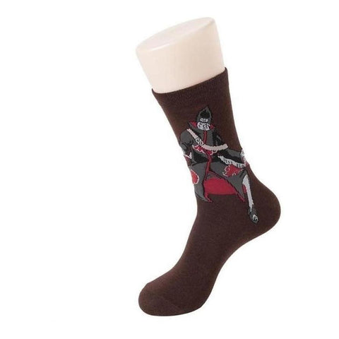 Anime Socks Kisame Brown