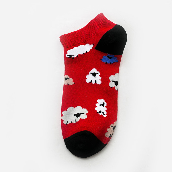 Animal Socks Sheep (Ankle)