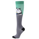 Knee High Panda Socks