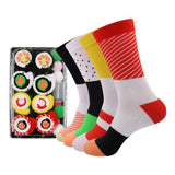 Sushi Sock Gift Set Bundle (4 Pairs with Box)